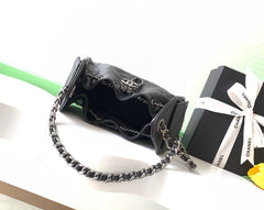 CHANEL 25S HOBO BAG 22 IN BLACK CAVIAR LEATHER STYLE 1