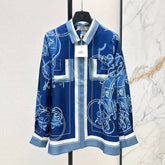 HERMES 25S SILK SHIRT 426