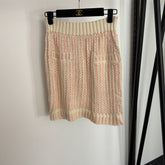 CHANEL 26S KNITTED MINI SKIRT 845