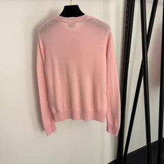 MONCLER 25S LONG-SLEEVE KNIT SWEATER 470