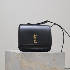 YSL 25S NIKI BABY 22 IN BLACK CALFSKIN GOLD HARDWRE