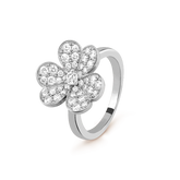 FRIVOLE SILVER DIAMOND RING