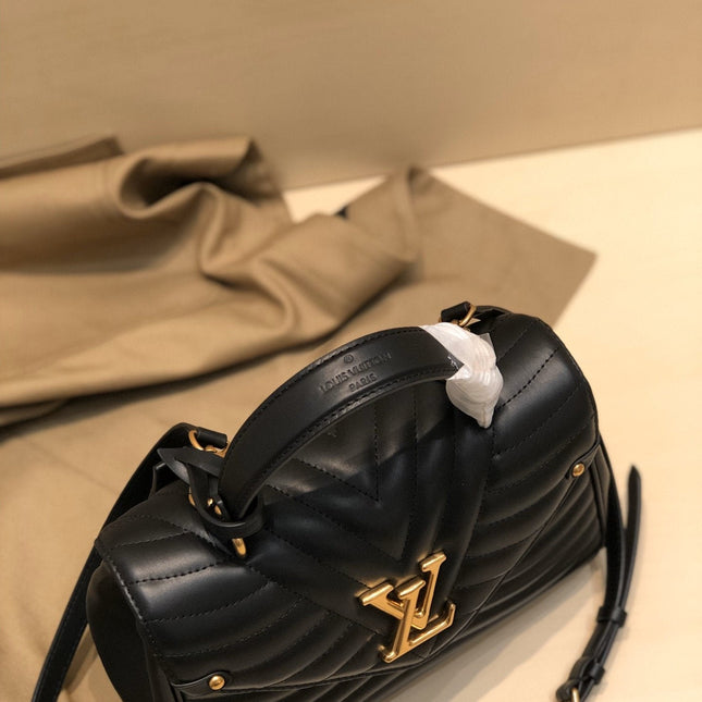 LV TOP HANDLE 26CM BLACK CALFSKIN