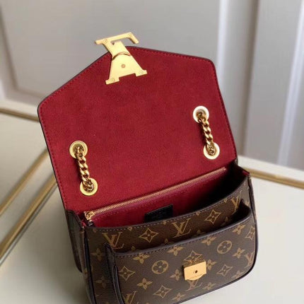 LV PASSY HAND BAG 22CM MONOGRAM CANVAS