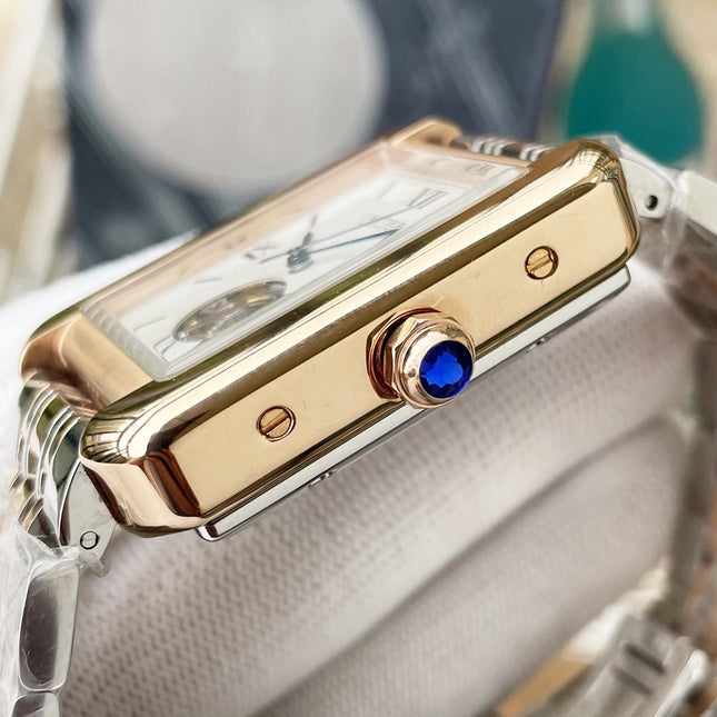 TANK SOLO 40MM GOLD CASE TOURBILLON