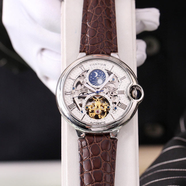 BALLON BLEU 43 SKELETON MOONPHASE TOURBILLON