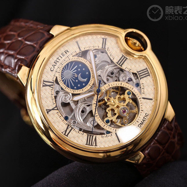 BALLON BLEU 43 SKELETON MOONPHASE TOURBILLON