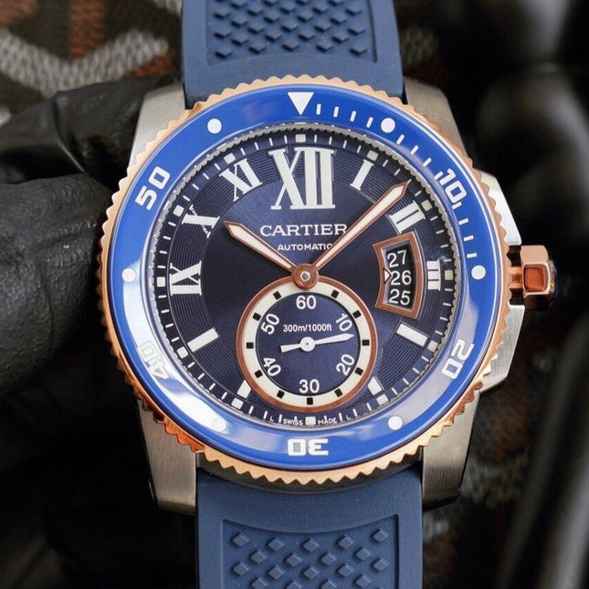 CALIBRE DIVER 42 BLUE STAINLESS STEEL