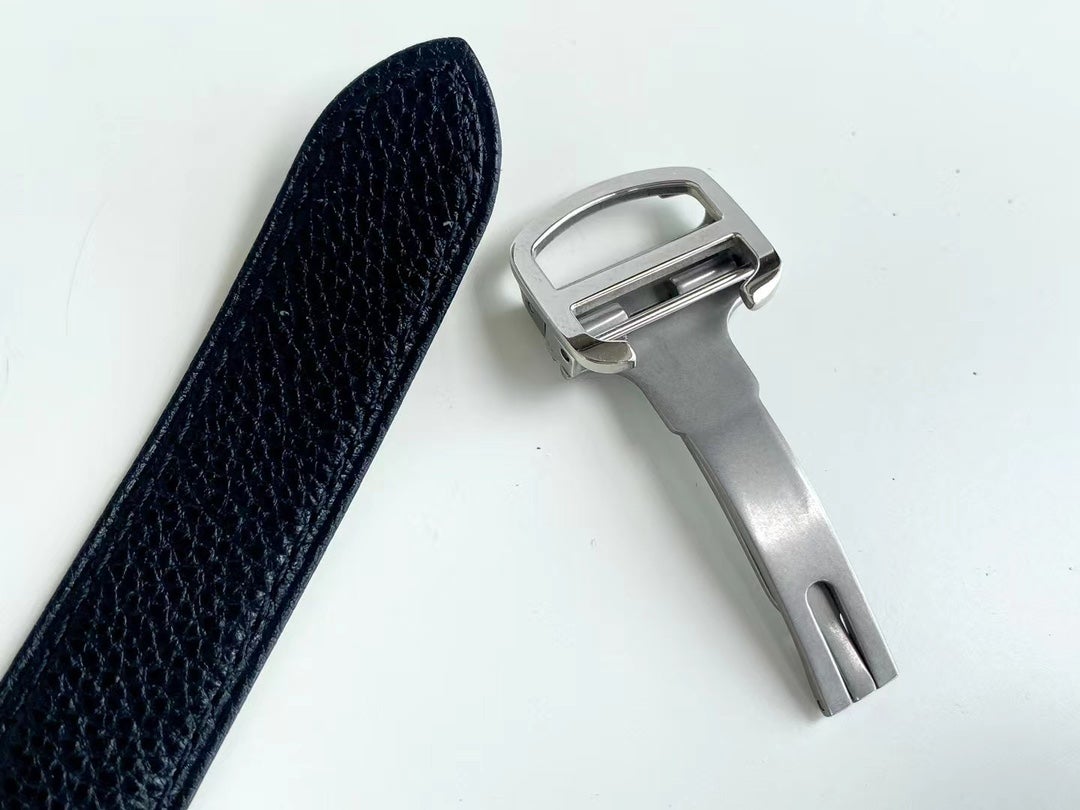 TANK SOLO QUARTZ GOLD CASE CALF SKIN