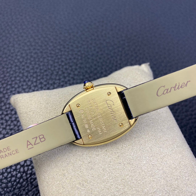 BAIGNOIRE 31MM GOLD CASE WHITE DIAL