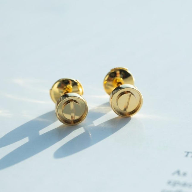 LOVE EARRINGS GOLD 7.2MM