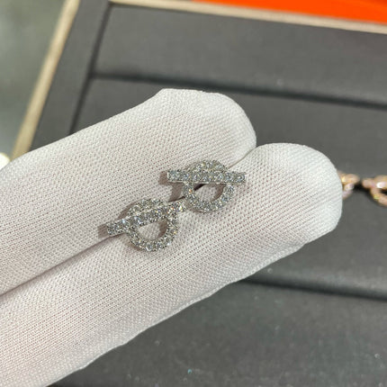 ECHAPPEE MINI DIAMOND STUD EARRINGS