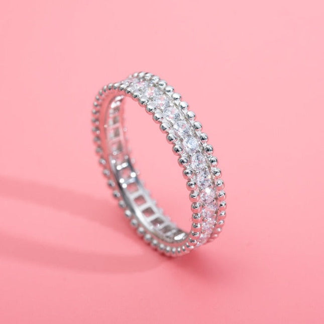 PERLEE DIAMOND SILVER RING