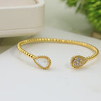 High-Quality Silver Alloy - 14K Gold Plated