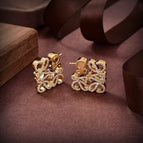 High-Quality Silver Alloy - 14K Gold Plated