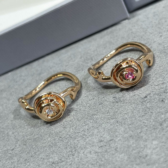 ROSE COUTRE PINK GOLD DIAMOND RING