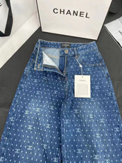 DENIM CC LOGO LIGHT BLUE JEANS