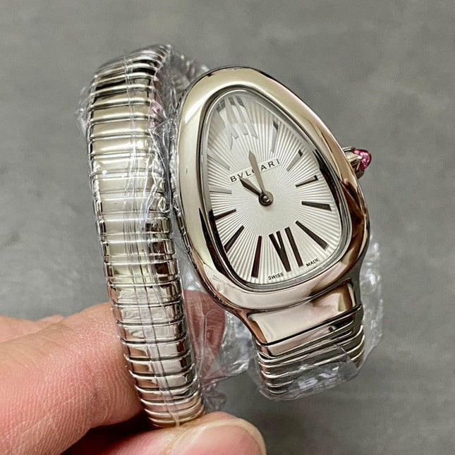 SERPENTI SPIGA SILVER GREY DIAL