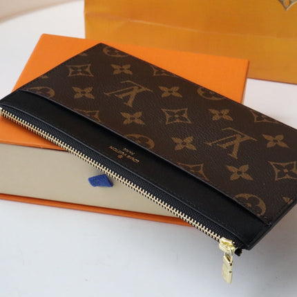 LV SLIM PURSE MONOGRAM CANVAS 20CM