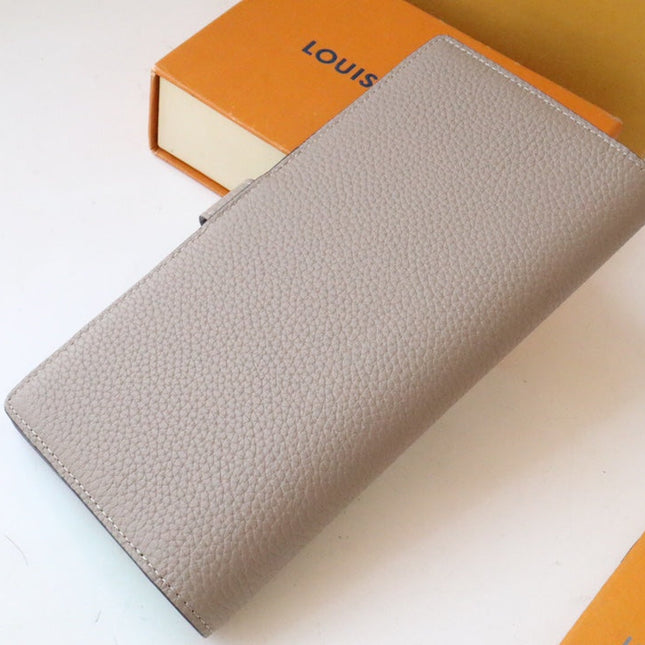 VERTICAL WALLET CAPUCINES GREY