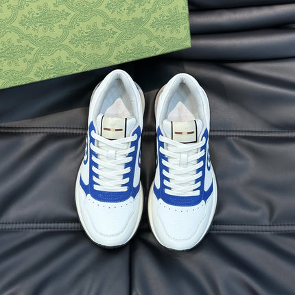 GG TRAINERS BLUE WHITE