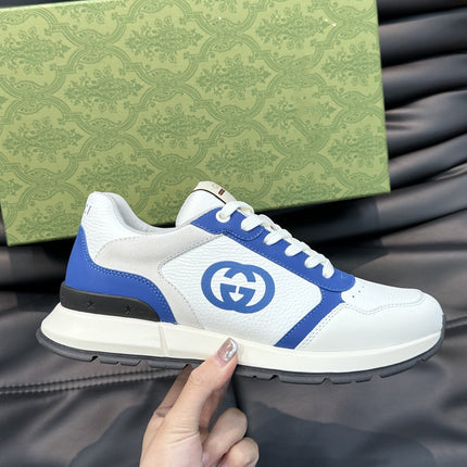 GG TRAINERS BLUE WHITE