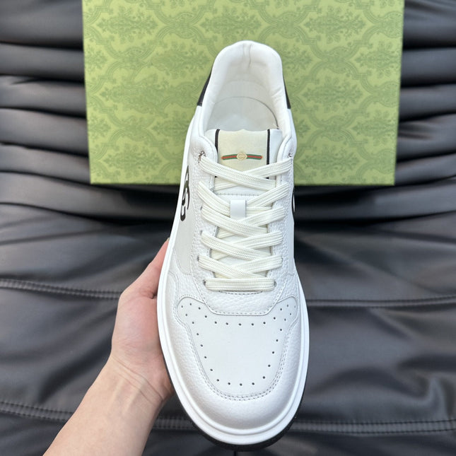 GG SNEAKERS WHITE LEATHER