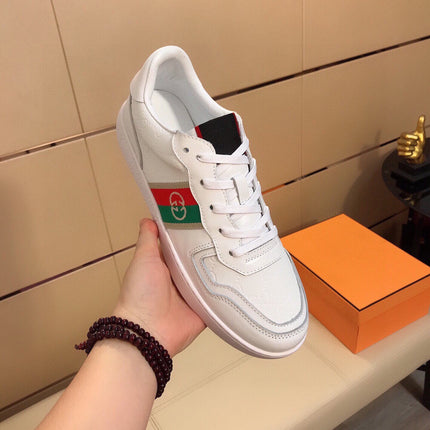 GG CANVAS WHITE SCREENER SNEAKERS