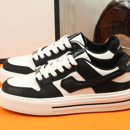 GG LIGHT FOAM BLACK LEATHER WHITE