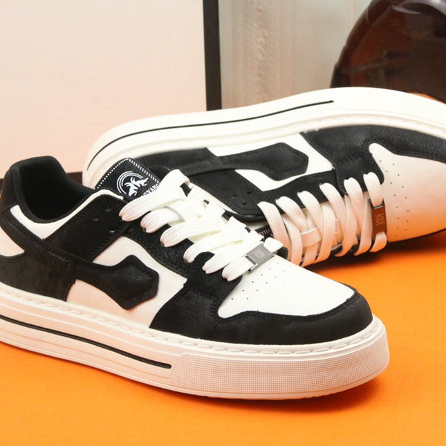 GG LIGHT FOAM BLACK LEATHER WHITE