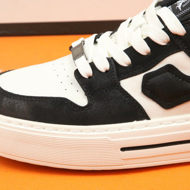 GG LIGHT FOAM BLACK LEATHER WHITE