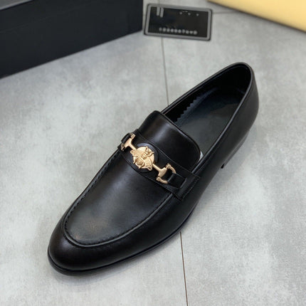 GG LOAFER FOR MEN IN MATTE BLACK