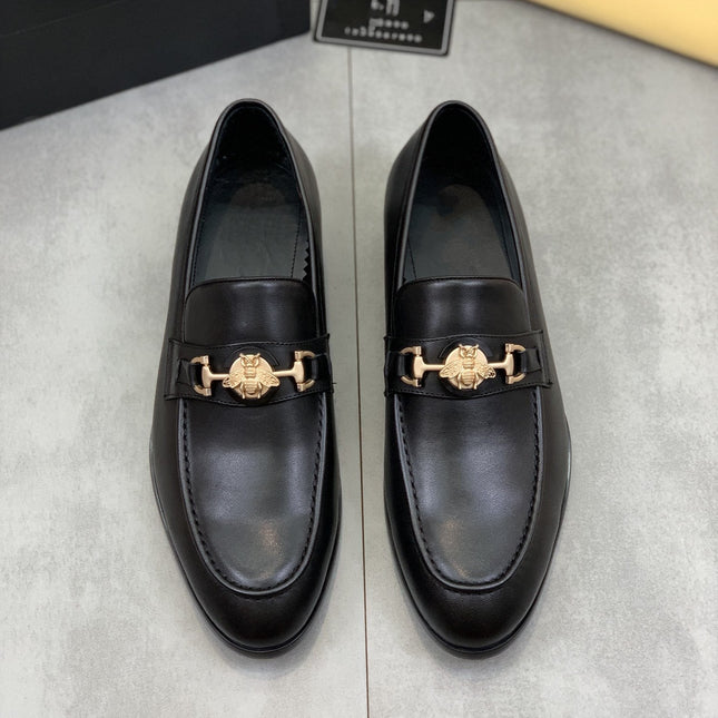 GG LOAFER FOR MEN IN MATTE BLACK