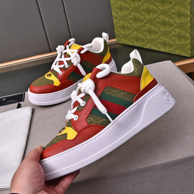 GG SNEAKERS SCREENER COLORFUL LEATHER