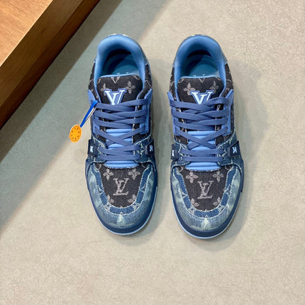 LV TRAINER  DENIM SNEAKER