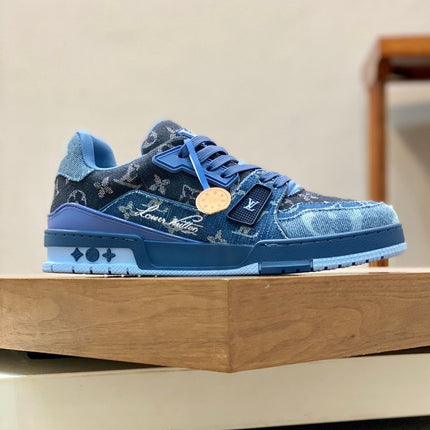 LV TRAINER  DENIM SNEAKER