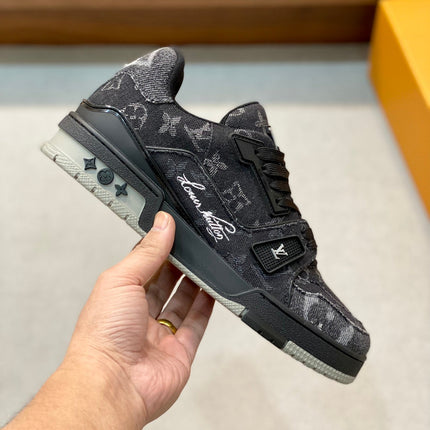 LV TRAINER SNEAKER MONOGRAM BLACK