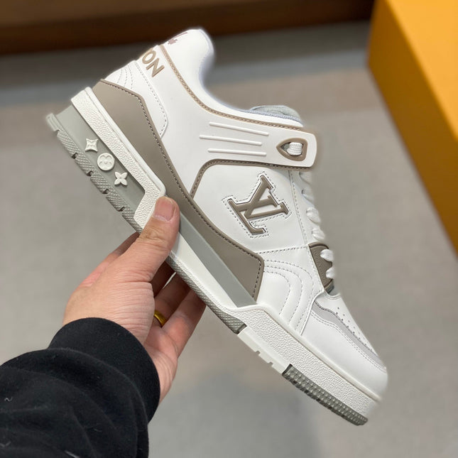 LV TRAINER  GREY WHITE SNEAKER