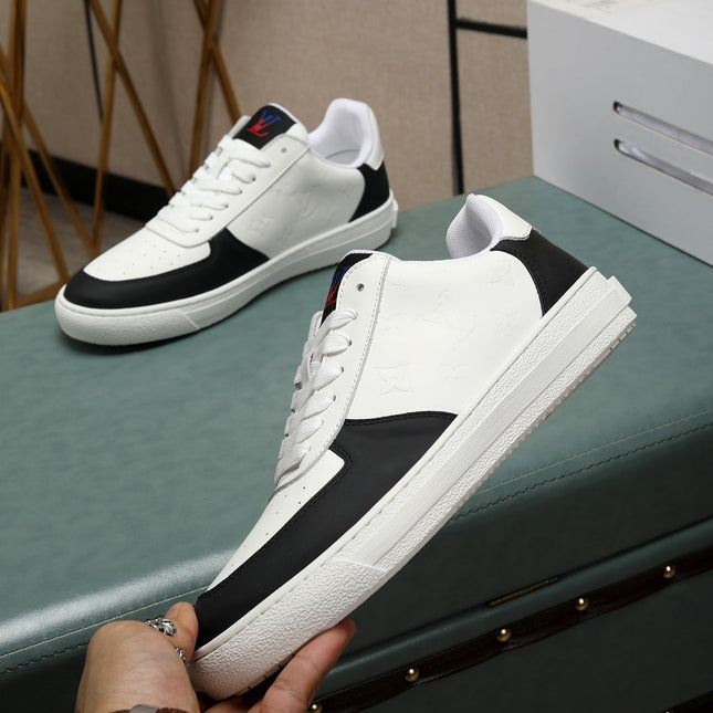 LV RIVOLI SNEAKER WHITE BLACK