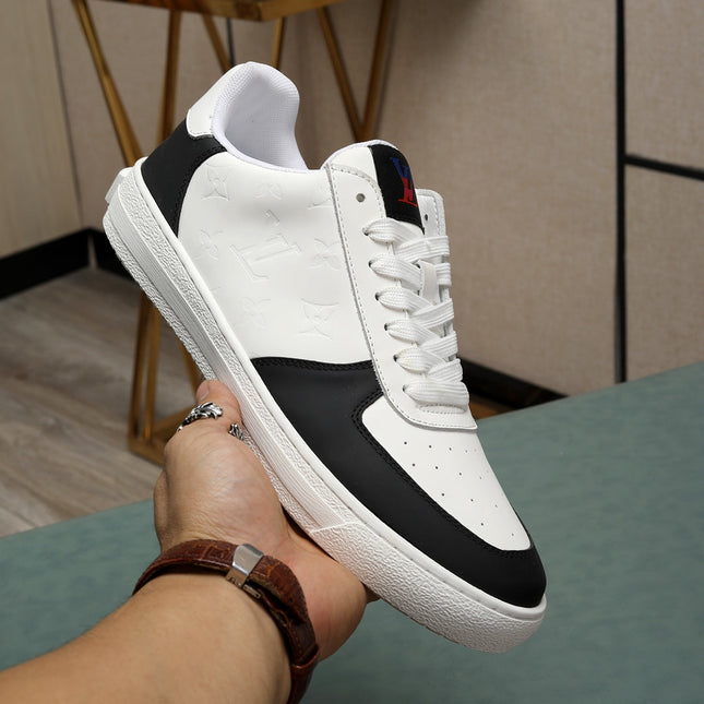 LV RIVOLI SNEAKER WHITE BLACK