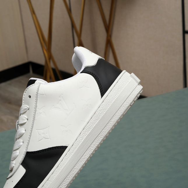 LV RIVOLI SNEAKER WHITE BLACK