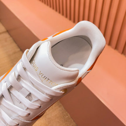 LV RUN AWAY SNEAKER WHITE ORANGE