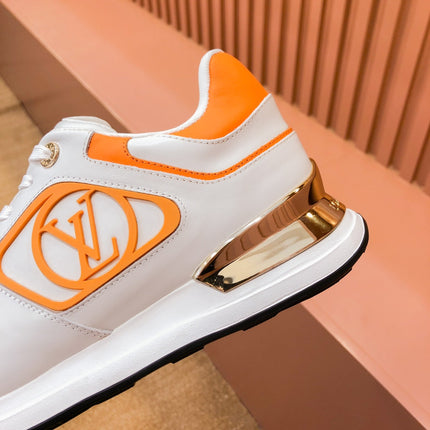 LV RUN AWAY SNEAKER WHITE ORANGE