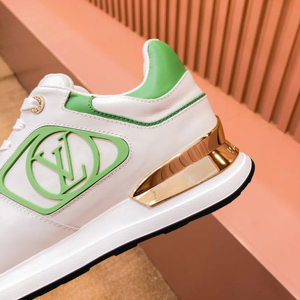 LV RUN AWAY SNEAKER WHITE GREEN