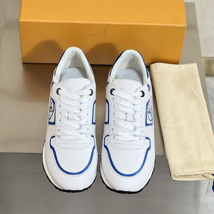 LV RUN AWAY WHITE BLUE SNEAKER