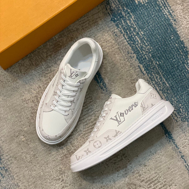 LV BEVERLY WHITE SNEAKER