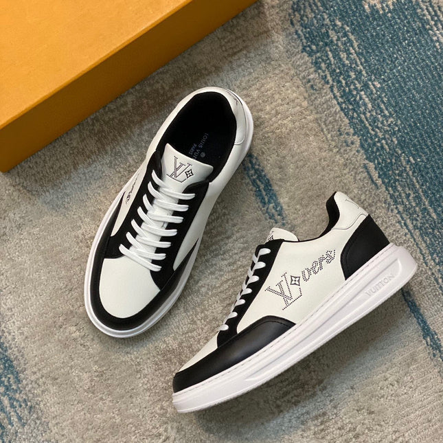 LV BEVERLY SNEAKER WHITE BLACK