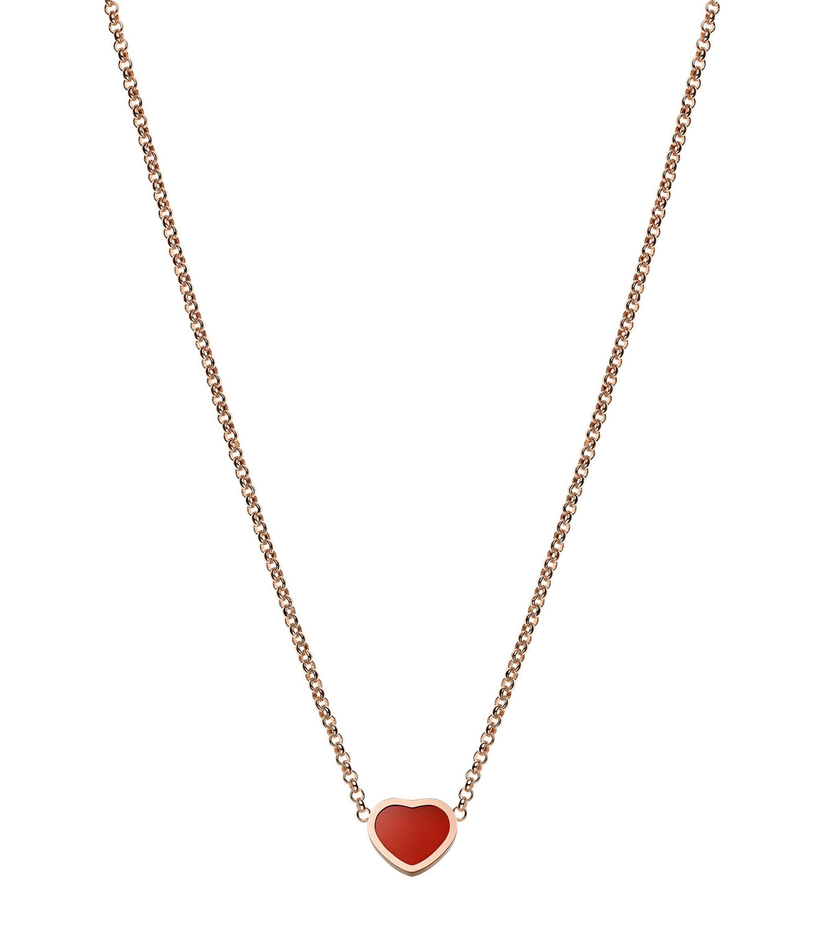 HEART PEDANT CARNELIAN NECKLACE