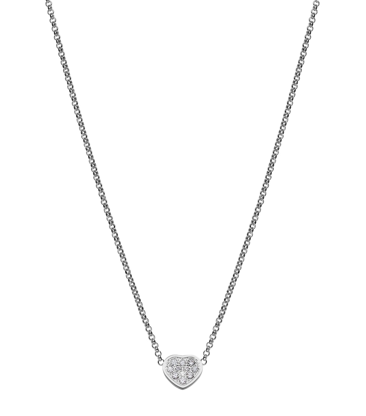 HEART PEDANT DIAMOND NECKLACE