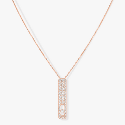 MY FIRST DIAMOND PAVED NECKLACE